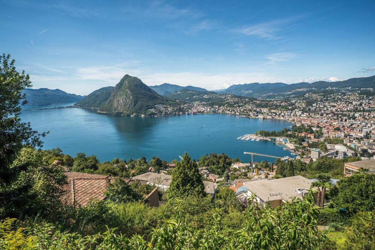 Residenza Parco Carona - Happy Rentals Lugano Exterior foto